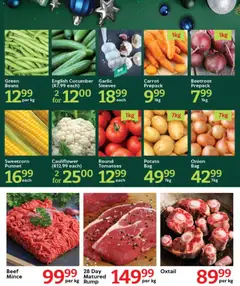 Oxford Freshmarket specials catalogue – valid from 16.12.2025 | Page: 2 | Products: Beans, Tomatoes, Beef, Garlic