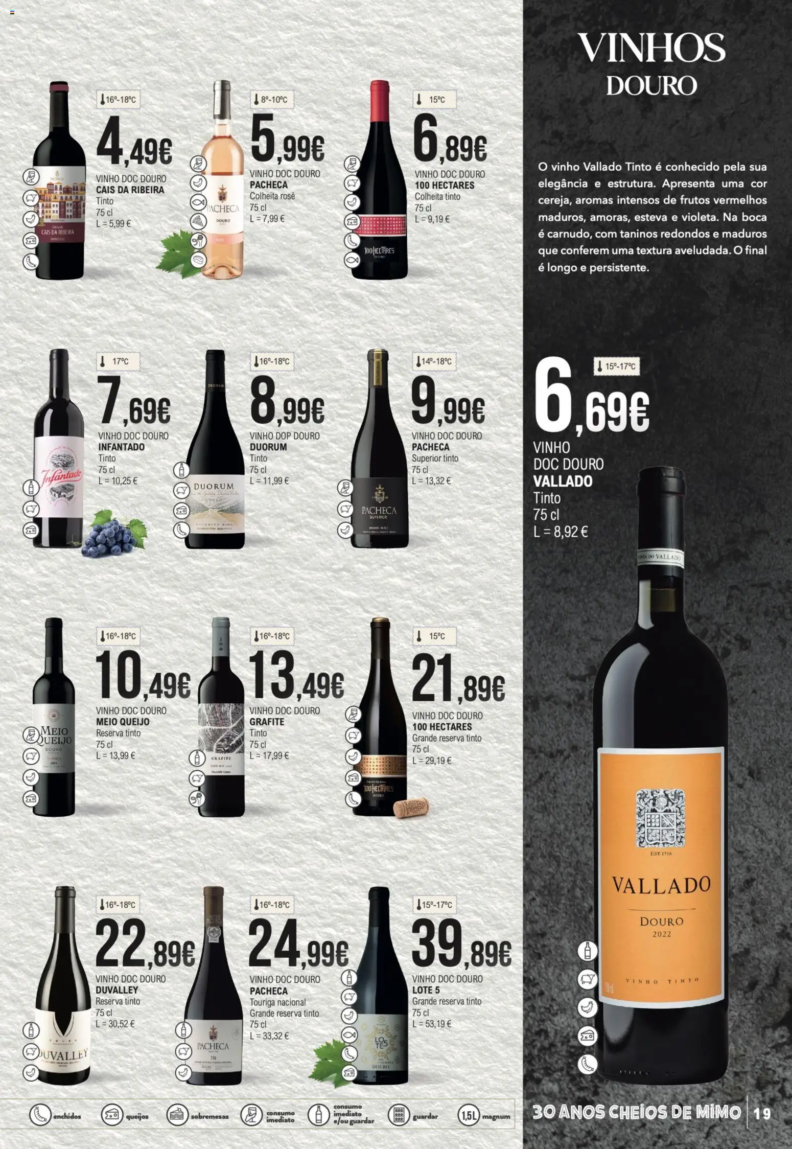 E.Leclerc folheto Queijos, Enchidos e Vinhos │ válido de 10.02.2026 | Página: 19