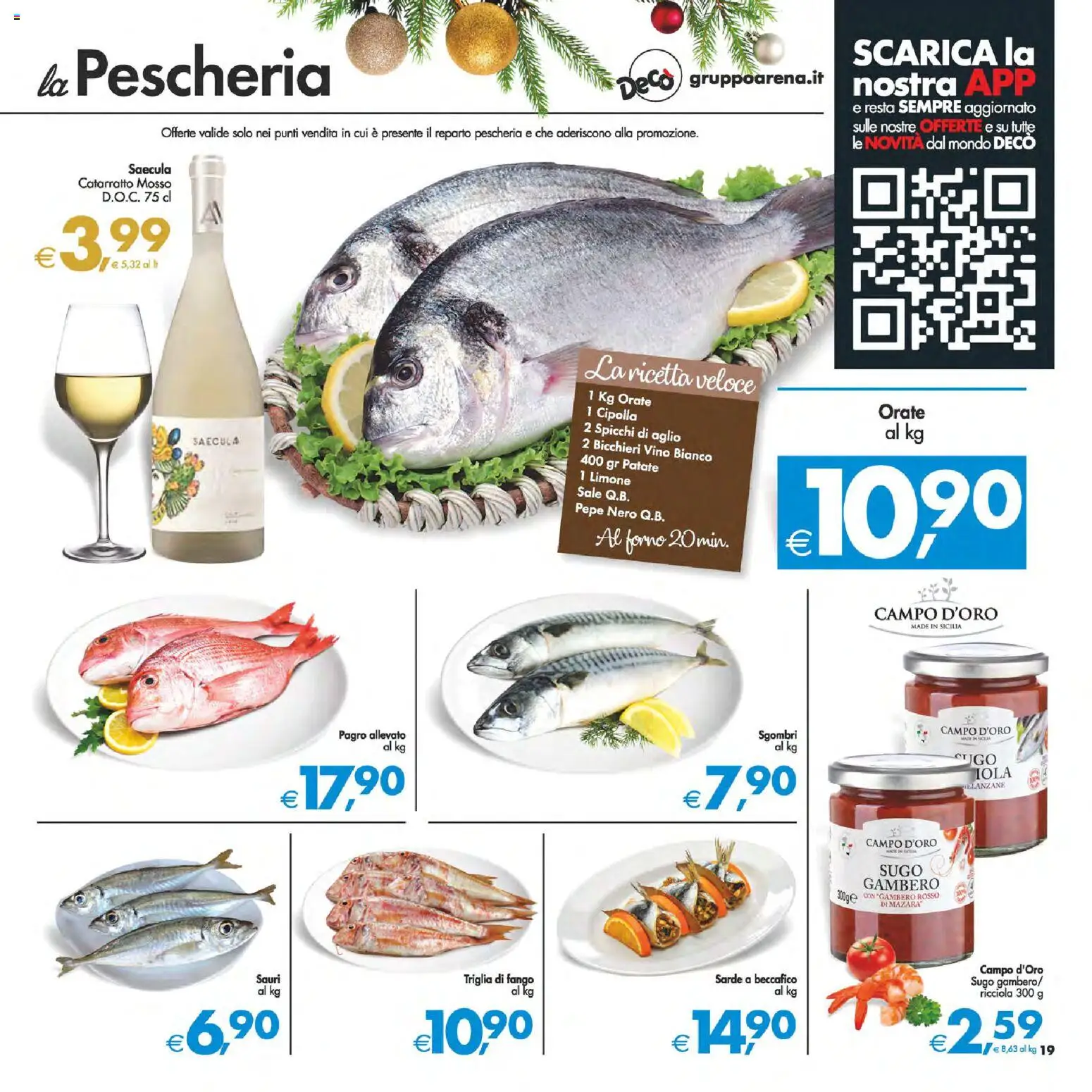 Volantino Decò del 05.12.2025 | Pagina: 21 | Prodotti: Pepe, Limone, Sugo, Vino bianco