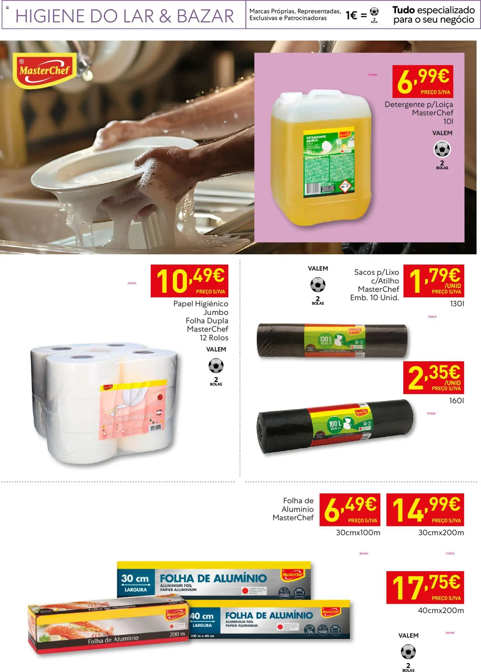 Recheio Horeca │ válido de 03.03.2026 | Página: 35 | Produtos: Papel higiénico, Detergente