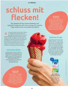 Budni Perle Magazin 04/25 - gültig ab dem 13.07.2025 | Seite: 38 | Produkte: Schokolade, Sonnencreme, Salz, Eis