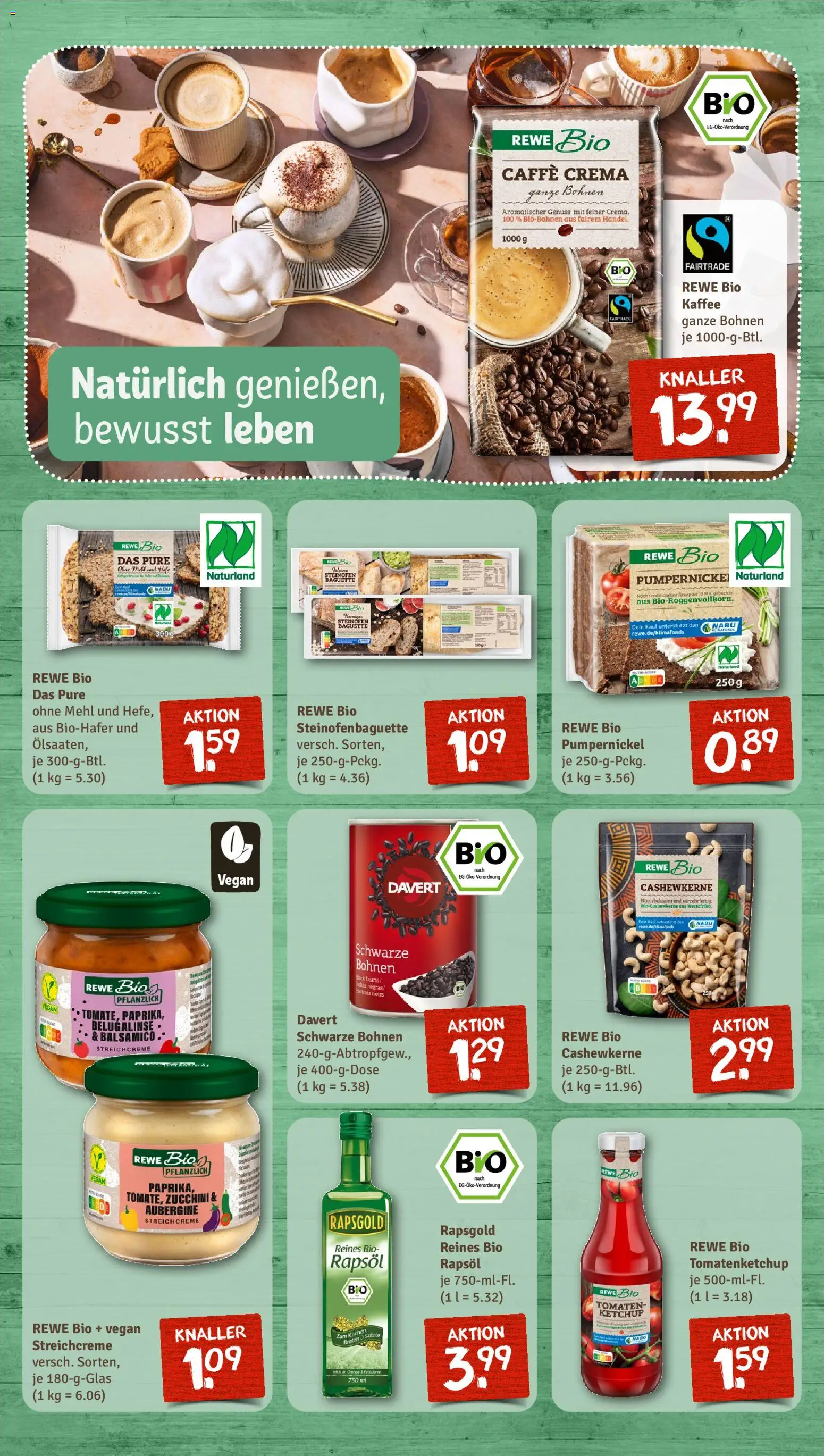 Nahkauf Prospekt – gültig ab 16.02.2026 | Seite: 10 | Produkte: Kaffee, Rapsöl, Tomaten, Ketchup