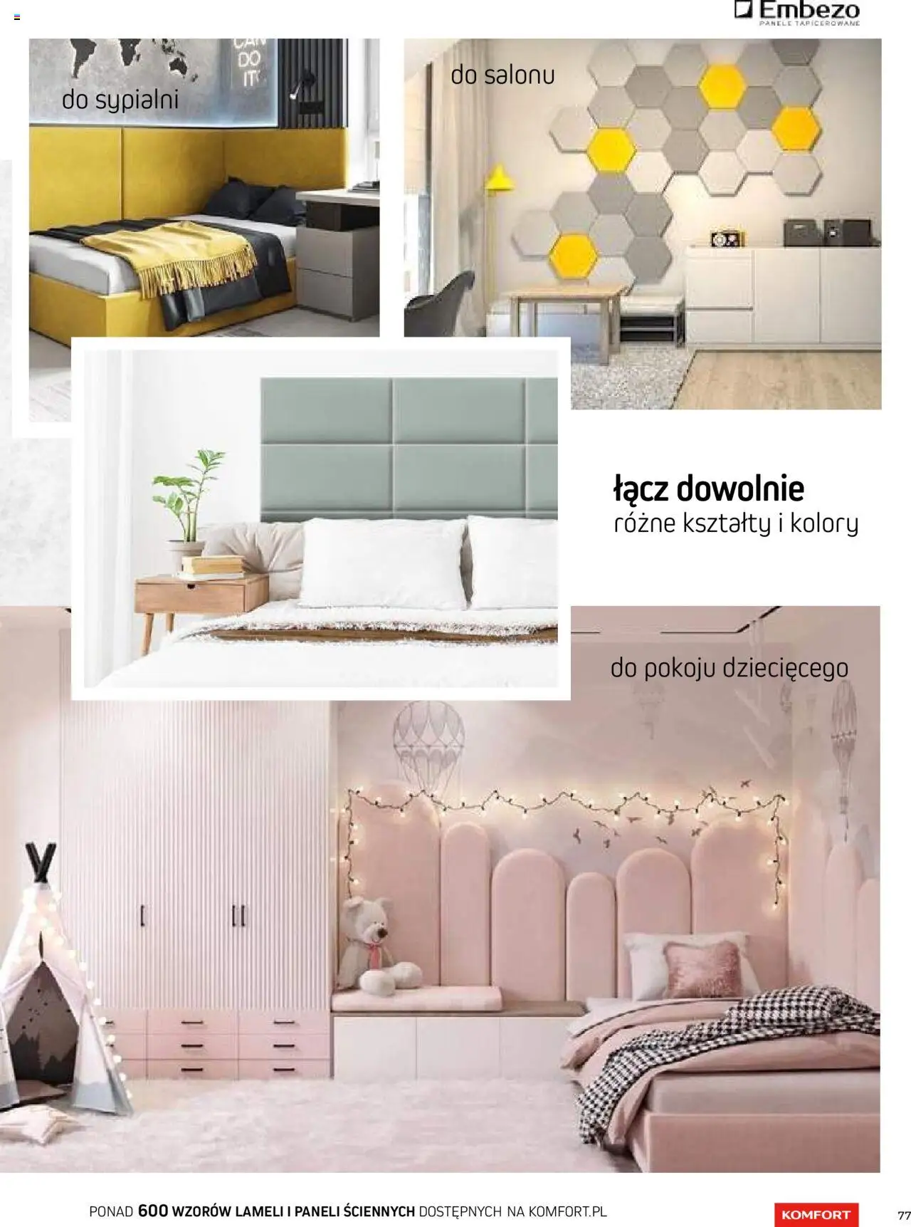 Komfort Gazetka - Katalog Podłogi I Drzwi od 26.06.2024 | Strona: 77