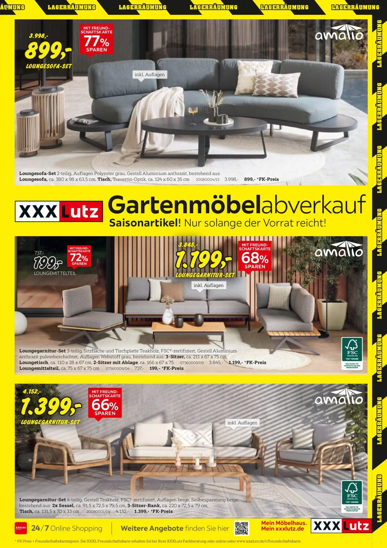 XXXL Lutz Gartenmöbelabverkauf - gültig ab dem 04.08.2025 | Seite: 5