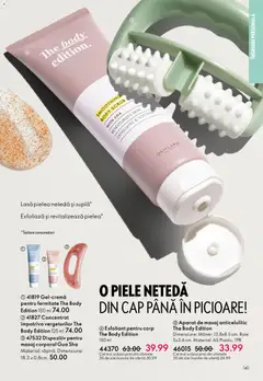 Ofertele Oriflame valabile de la 03.12.2025 | Pagină: 141 | Produse: Exfoliant, Scrub, Mâner, Role