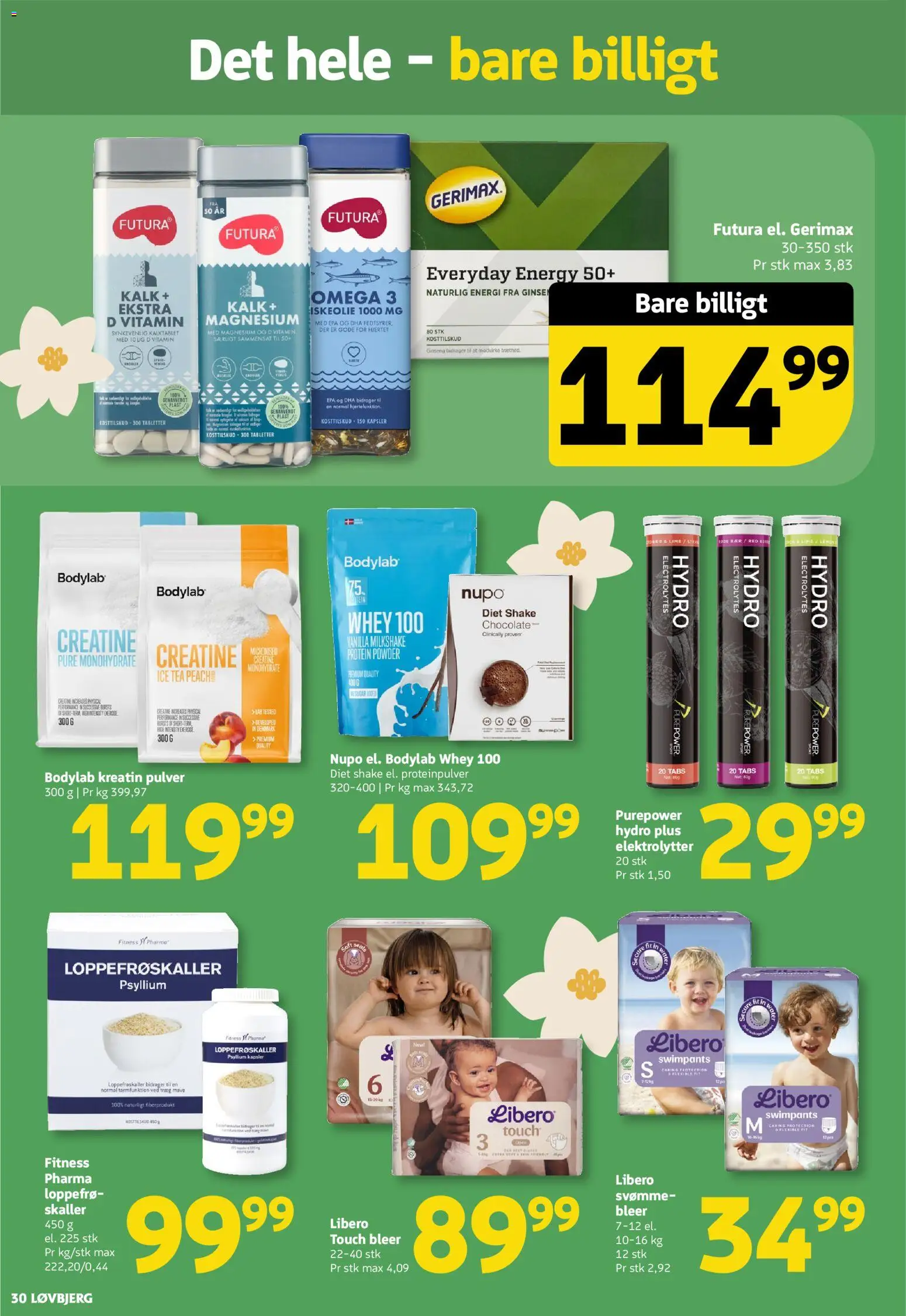 Løvbjerg tilbudsavis – gyldig fra 24.04.2026 | Side: 30 | Produkter: Lime, Milkshake