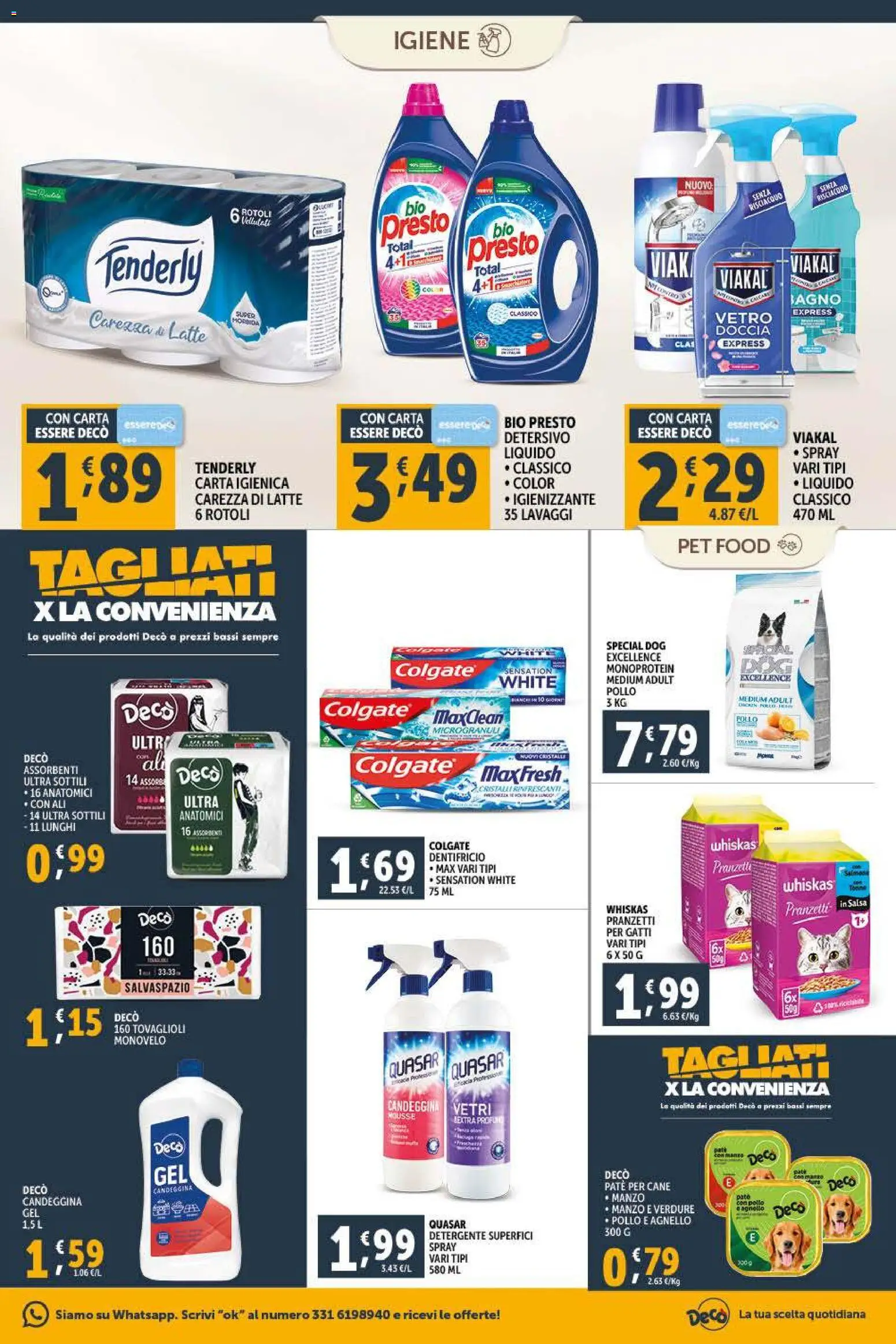 Volantino Decò del 09.01.2026 | Pagina: 11 | Prodotti: Paté, Pollo, Salsa, Latte