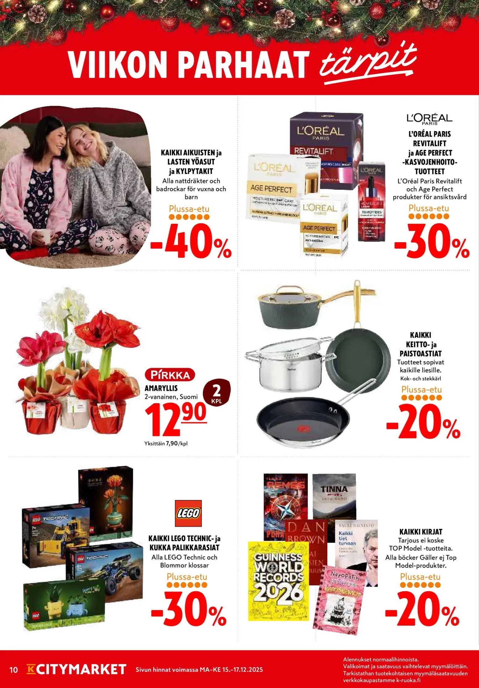 K-Citymarket tarjoukset – voimassa 15.12.2025 alkaen | Sivu: 10 | Tuotteet: Keitto