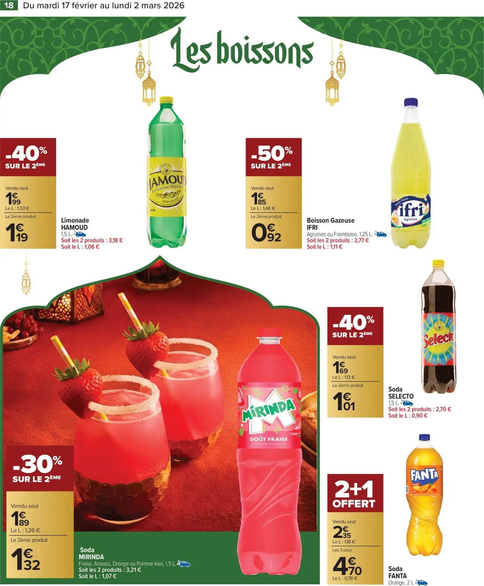 {H1} | Page: 18 | Produits: Fraise, Orange, Pomme, Médailles