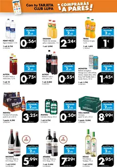 Vista previa Lupa Supermercados folleto válido desde el 08.01.2026 | Página: 8 | Productos: Vino, Cerveza, Té, Néctar