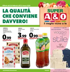Anteprima del volantino A&O Supermercato catalogo valido a partire dal 26.02.2026