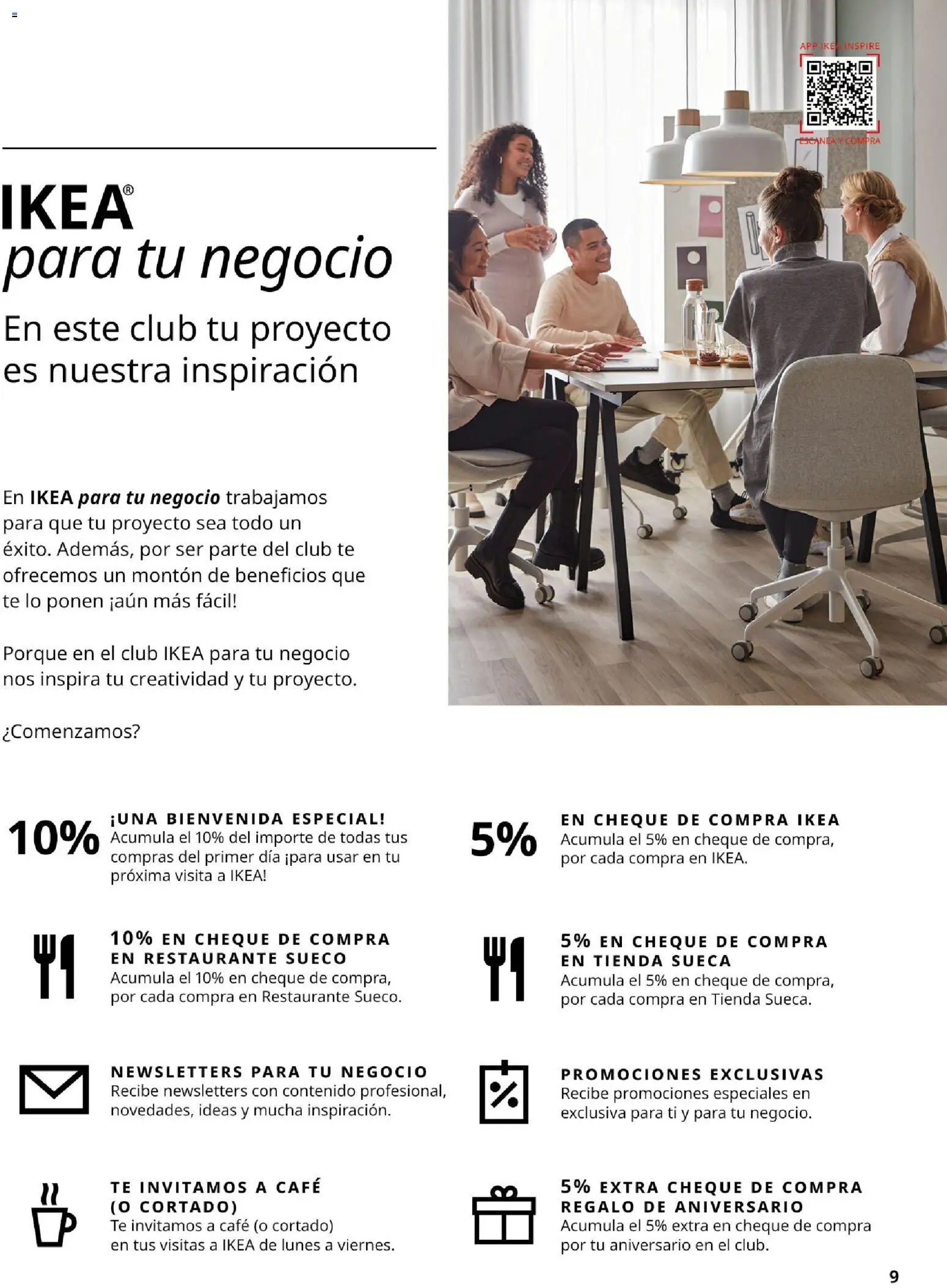 Catálogo IKEA Oficina profesional │ válido desde el 02.12.2025 | Página: 9 | Productos: Café, Té