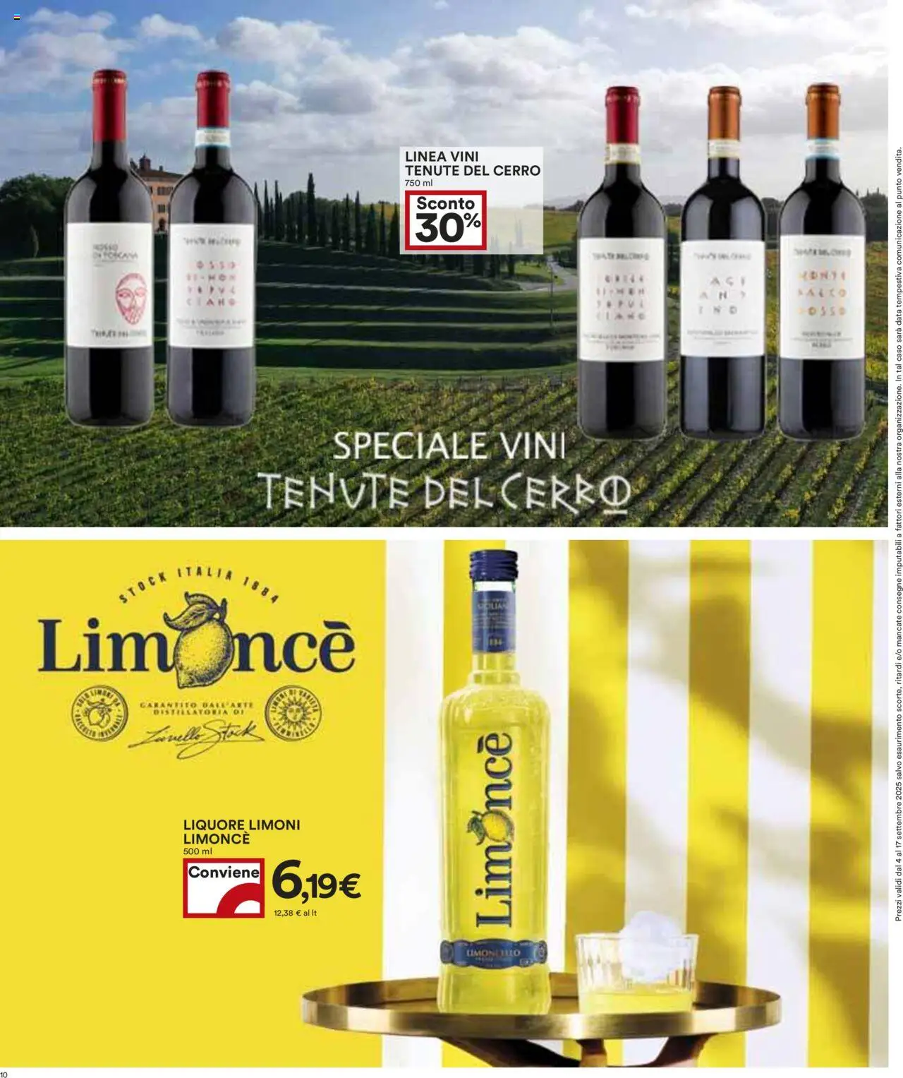 Volantino COOP del 04.09.2025 | Pagina: 10 | Prodotti: Liquore