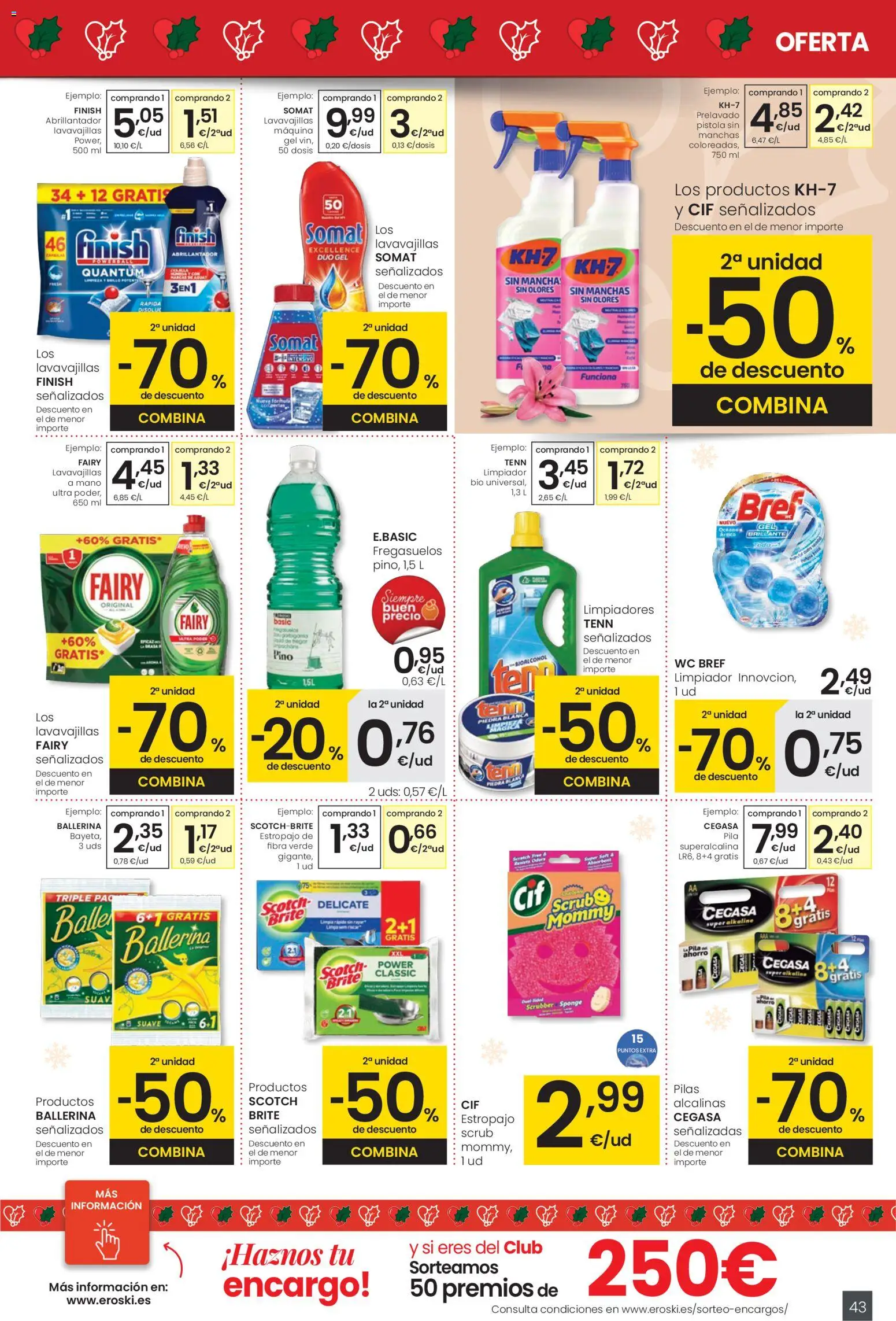 Eroski - Center │ válido desde el 18.12.2025 | Página: 43 | Productos: Lavavajillas