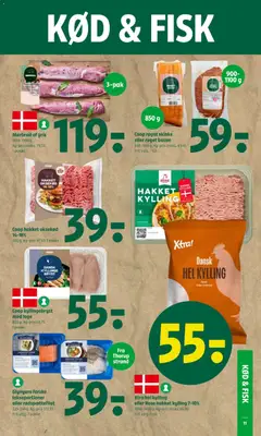 Coop røget skinke eller røget bacon, 850-1100 g. Frit valg. 1 stk. gyldig fra 26.03.2026 | Side: 13