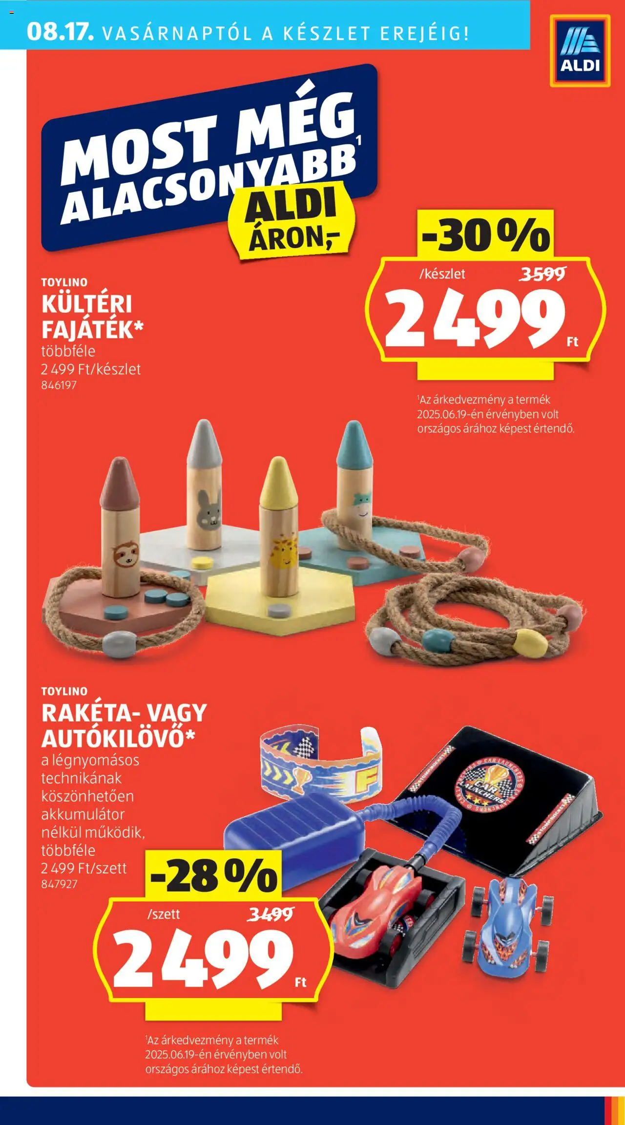 Aldi akciós ujság - amely érvényes a következő dátumtól: 14.08.2025 | Oldal: 5 | Termékek: Akkumulátor