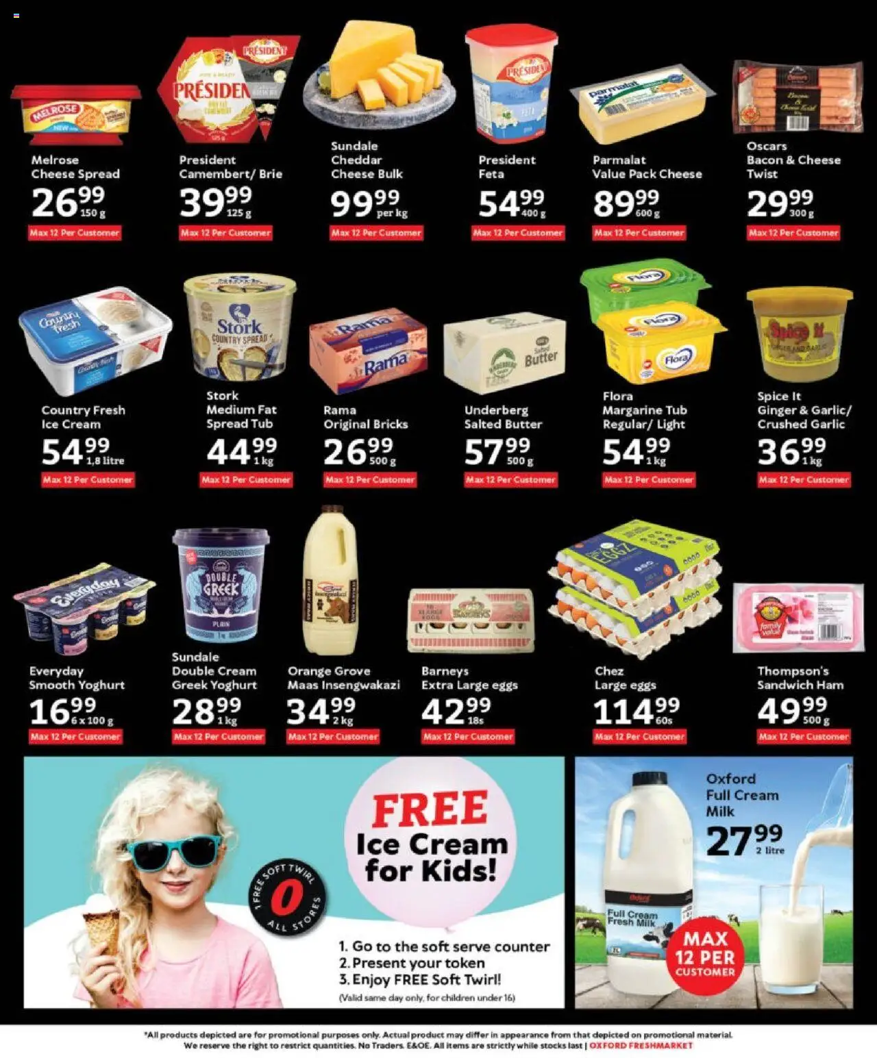 Oxford Freshmarket Specials │ valid from 27.08.2025 | Page: 14 | Products: Butter, Cheese, Light, Ham