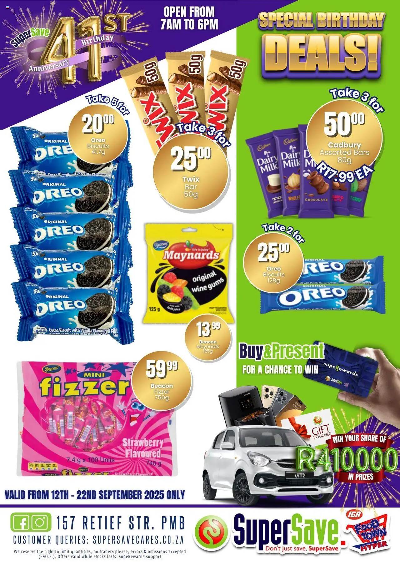 New Super Save catalogue – valid from 16.09.2025 | Page: 29 | Products: Milk, Biscuits, Chocolate, Wine