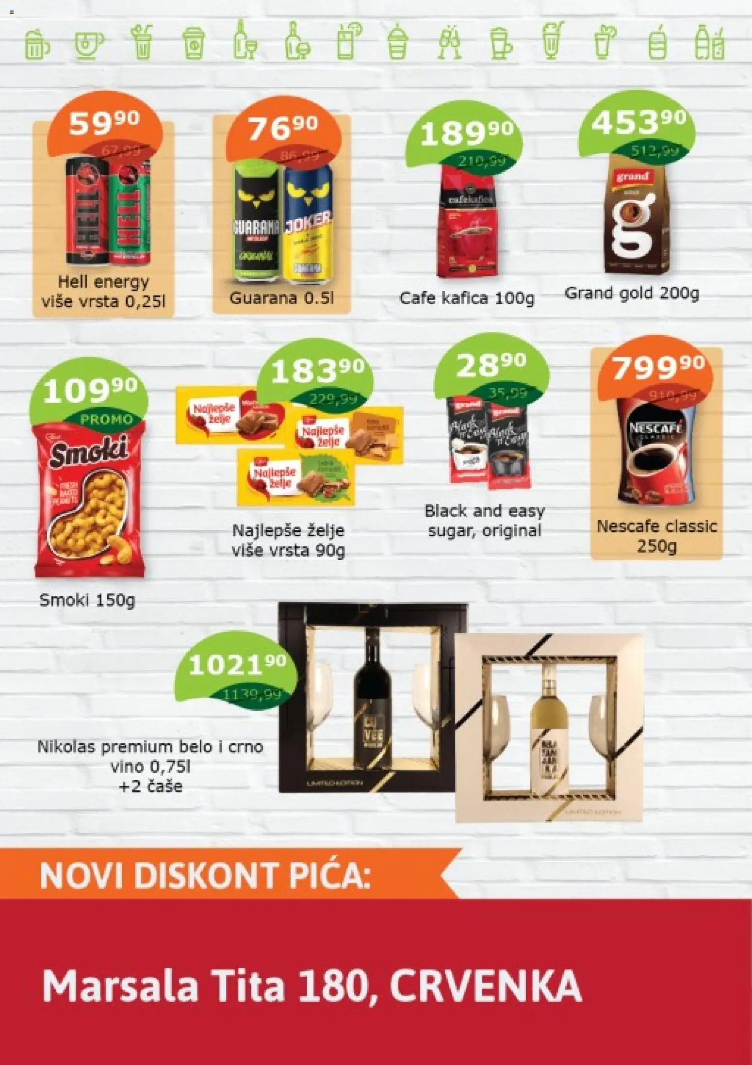 Valor katalog - važi od 15.11.2025 | Strana: 2 | Proizvode: Smoki, Hell, Guarana, Pica