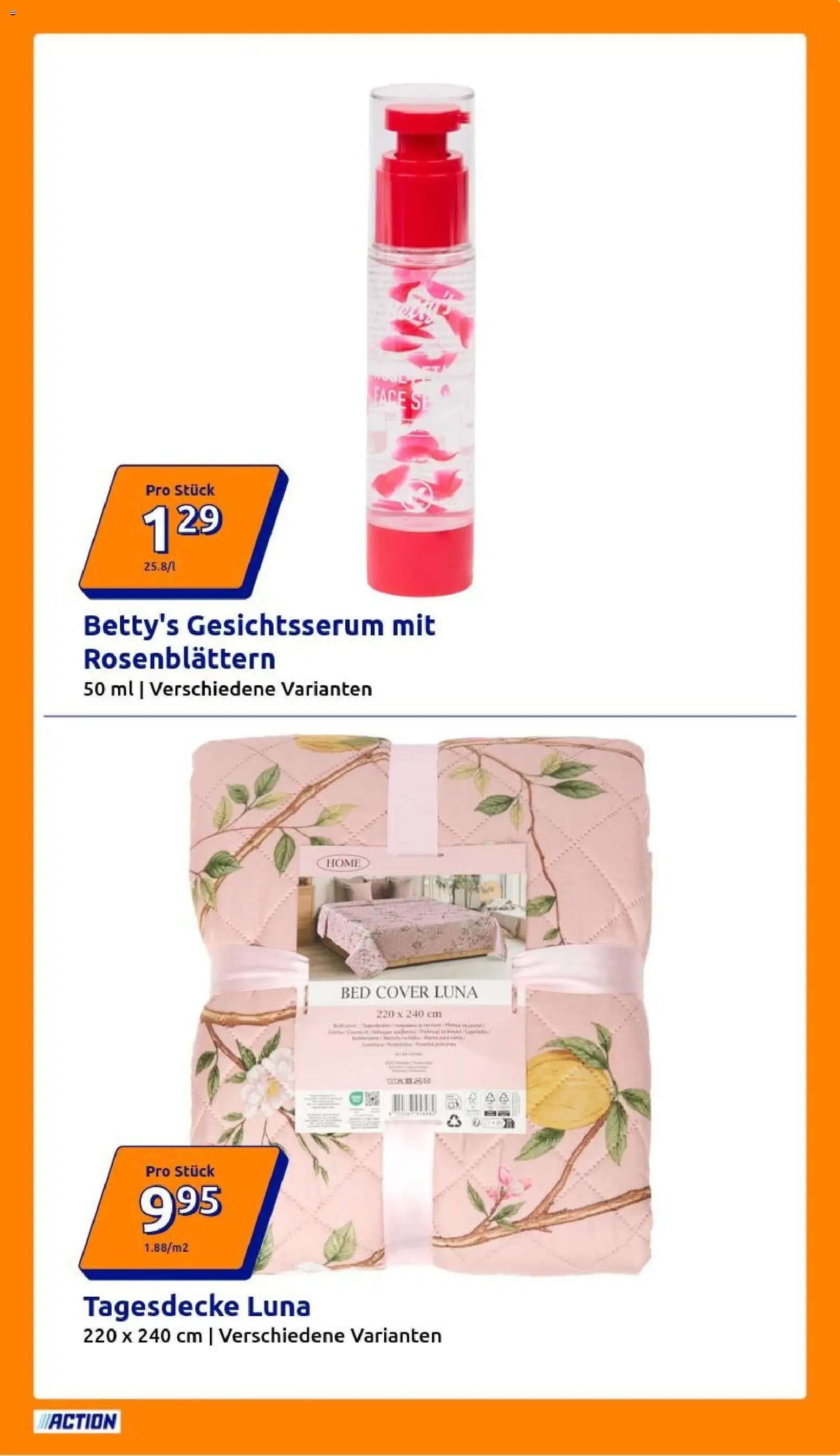 Action Prospekt – gültig ab 08.04.2026 | Seite: 29 | Produkte: Tagesdecke