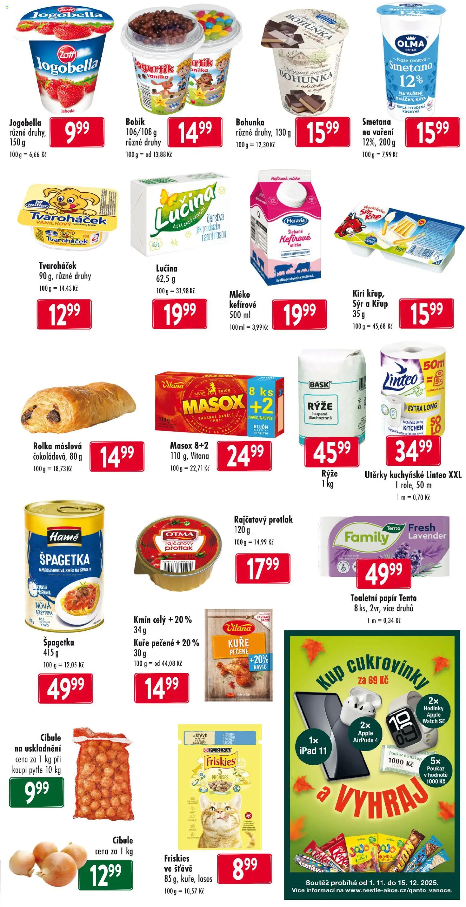 Astur & Qanto leták od 13.11.2025 | Strana: 2 | Produkty: Smetana, Apple, Losos, Kuře