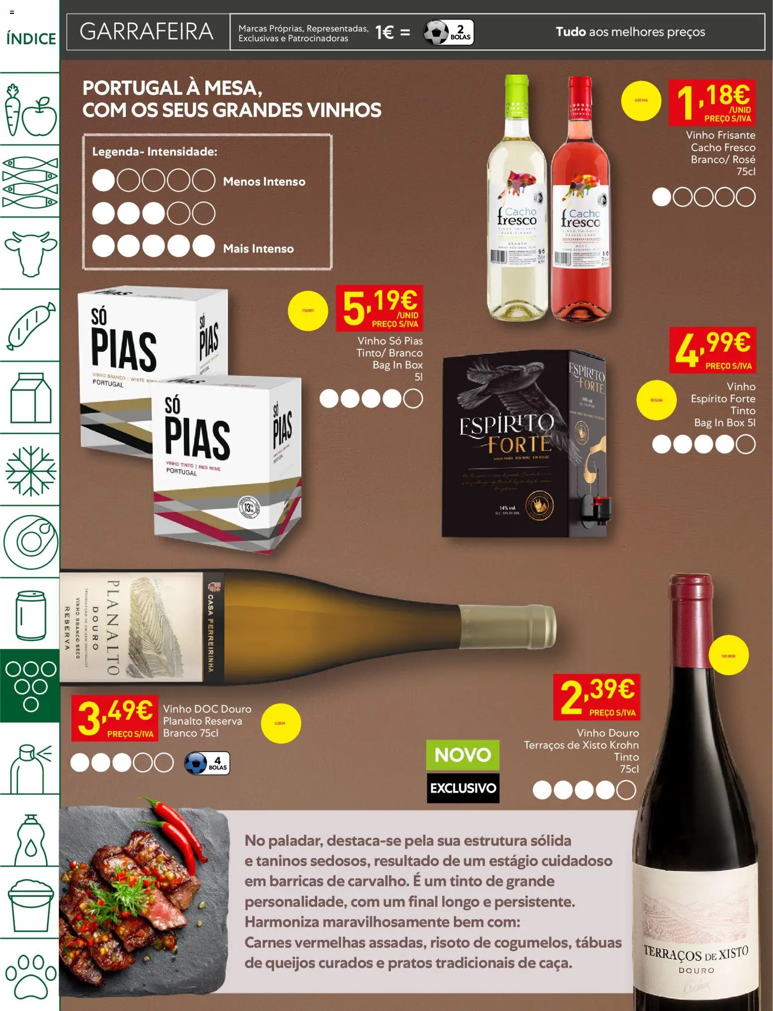 Recheio - Bons Negócios Madeira │ válido de 14.04.2026 | Página: 34 | Produtos: Pratos, Vinho, Vinho tinto