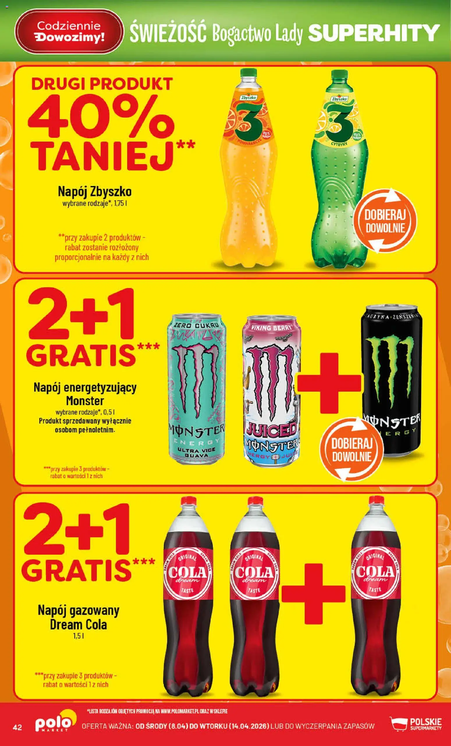 POLOmarket gazetka od 08.04.2026 | Strona: 42 | Produkty: Cytryny