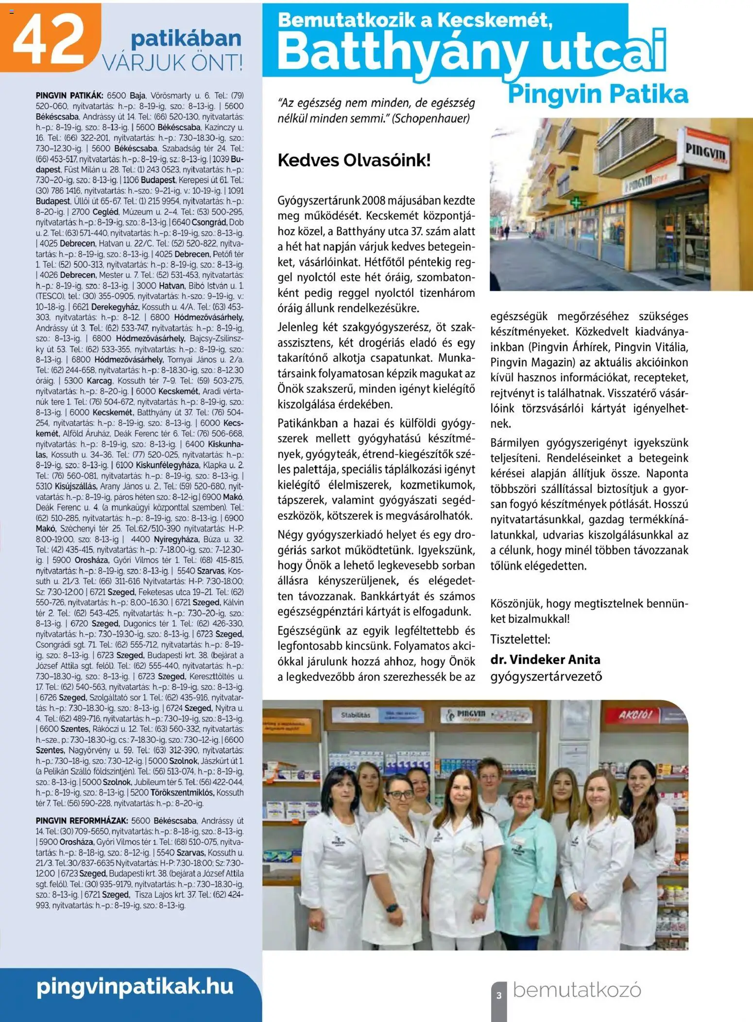 Pingvin Patika akciós ujság - amely érvényes a következő dátumtól: 01.11.2025 | Oldal: 3 | Termékek: Sör