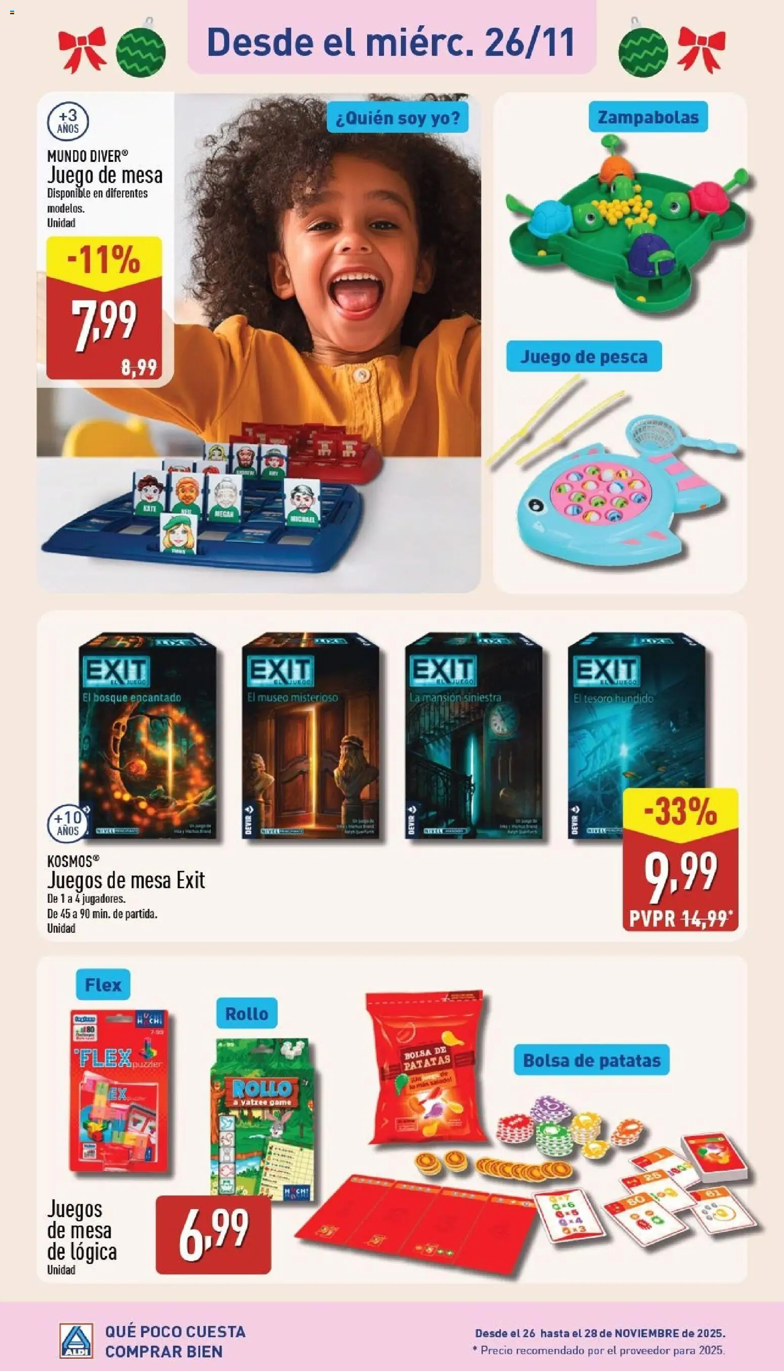 Aldi folleto Canarias │ válido desde el 24.11.2025 | Página: 30 | Productos: Juegos de mesa, Bolsa, Mesa