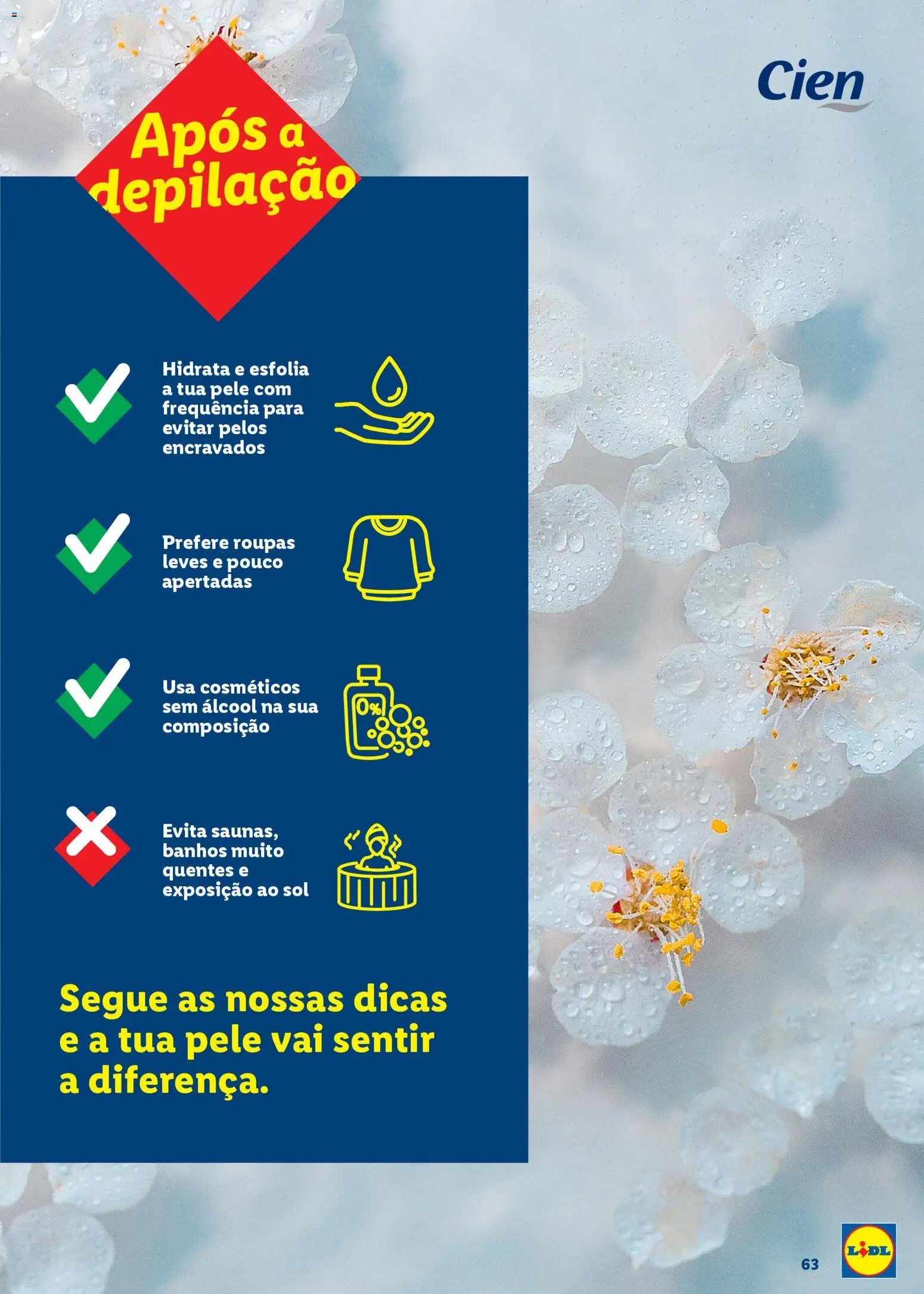 Lidl Beleza Inteligente │ válido de 16.03.2026 | Página: 63 | Produtos: Roupas