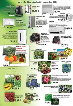 Živex katalog akcije – veljaven od 12.11.2025 | Stran: 4 | Izdelki: Radiator, Termostat, Sesalnik, Grelec