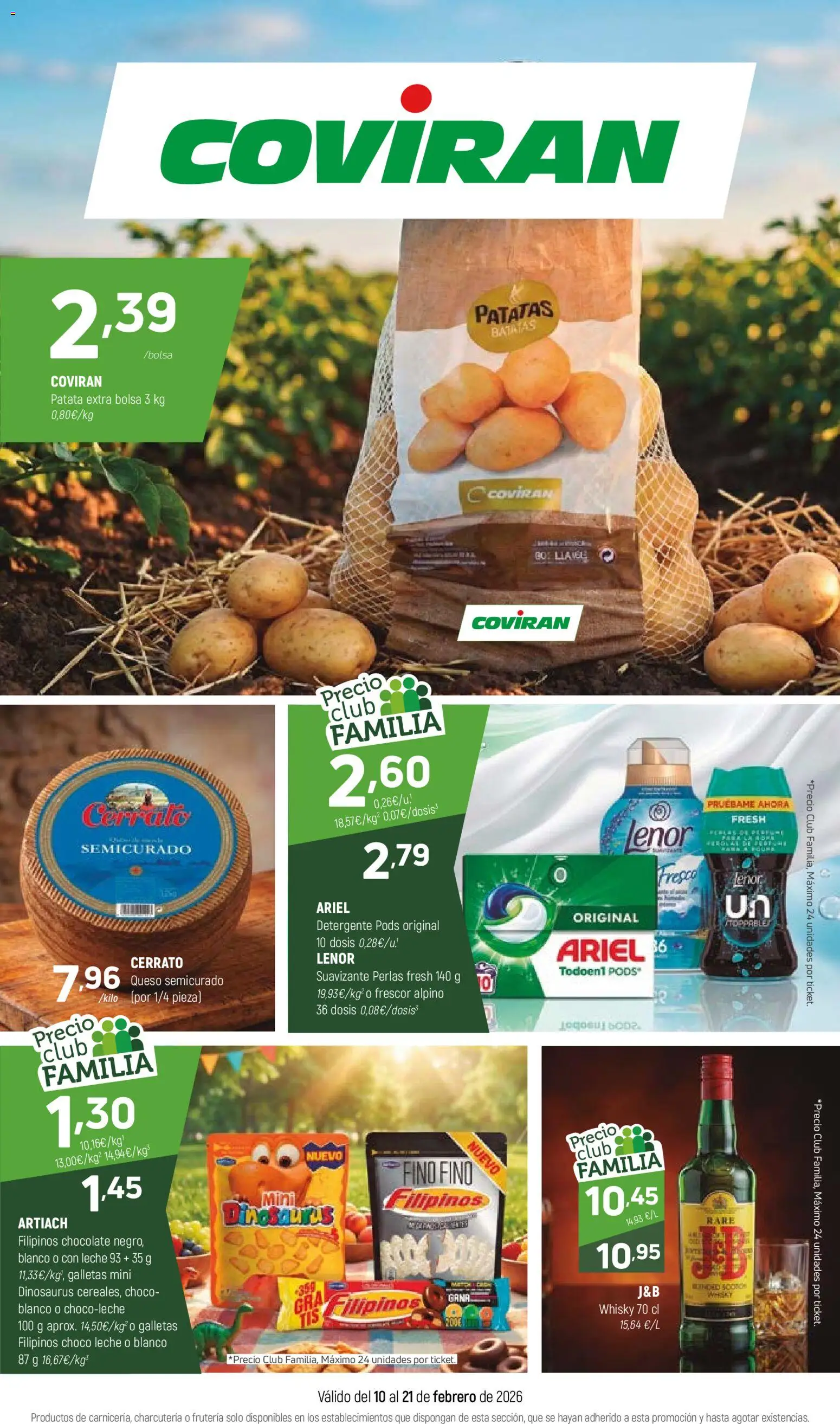 Coviran ofertas │ válido desde el 10.02.2026 | Página: 1