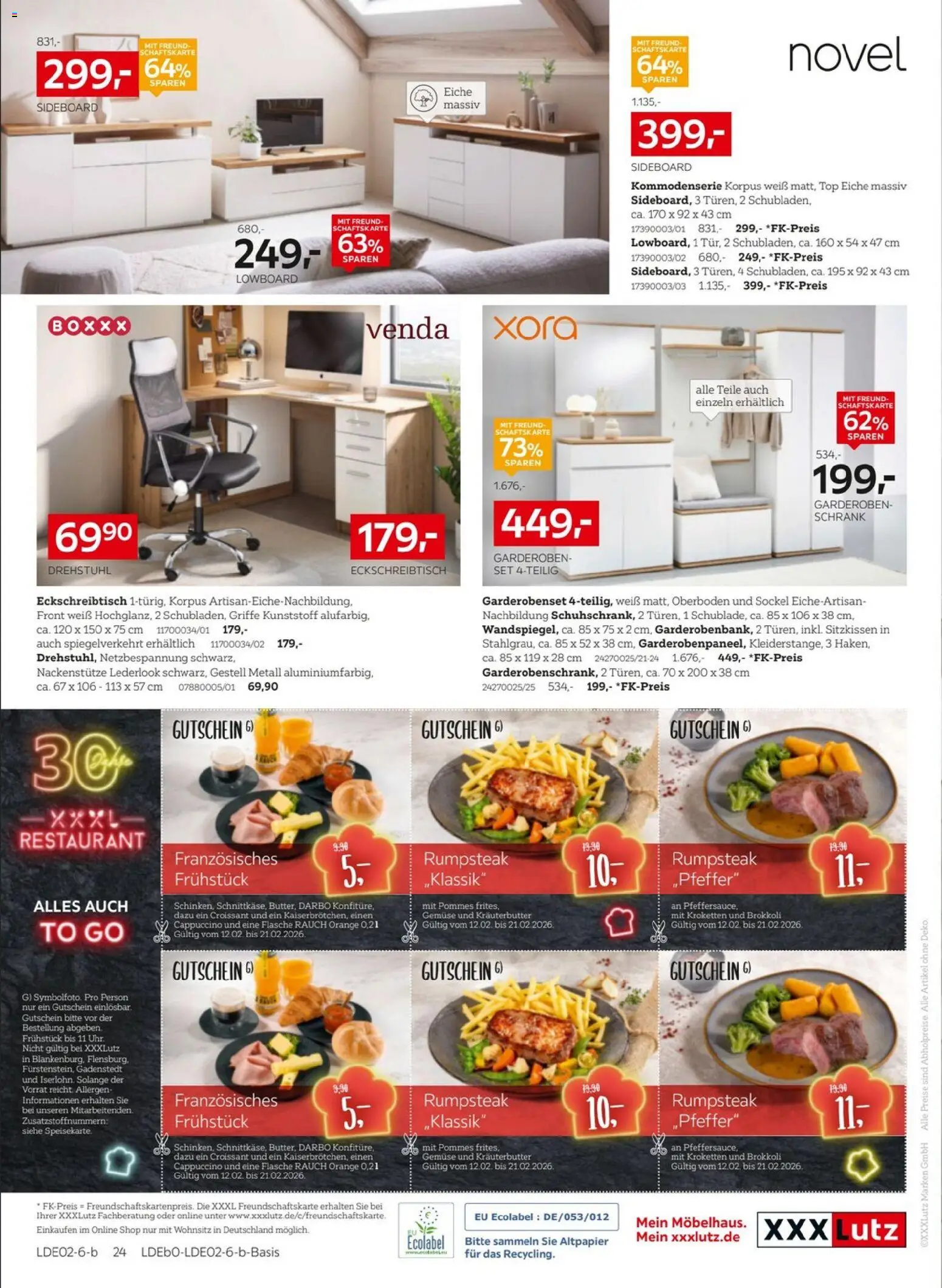 XXXL Lutz Prospekt 	 – gültig ab 08.02.2026 | Seite: 40