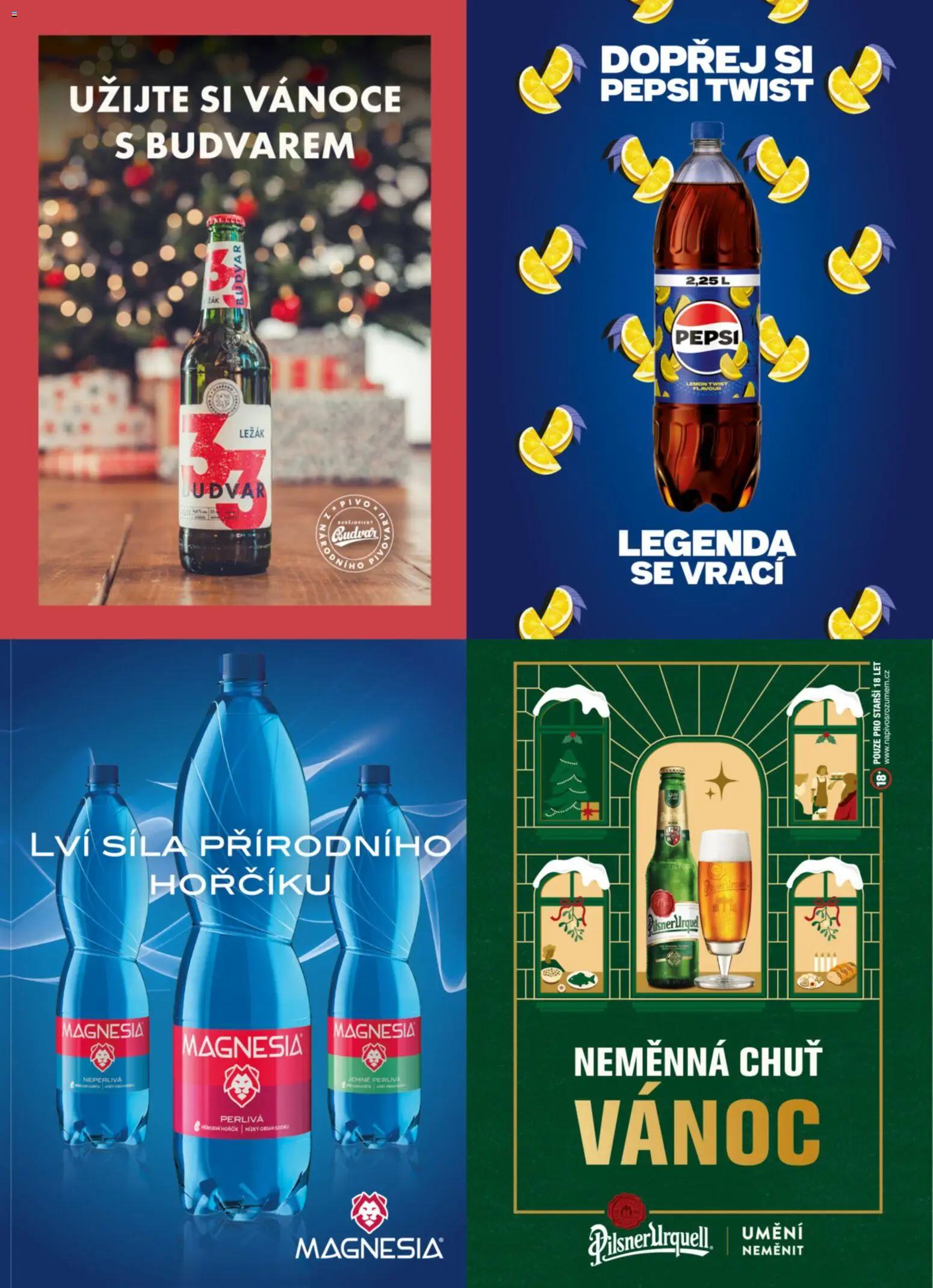 Terno leták od 19.11.2025 | Strana: 16 | Produkty: Budvar, Hořčík, Pepsi, Pilsner