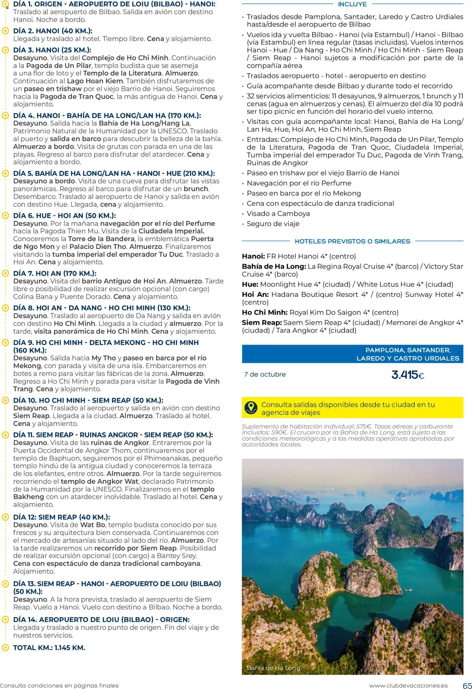 Viajes El Corte Inglés Zona Norte │ válido desde el 01.01.2026 | Página: 65