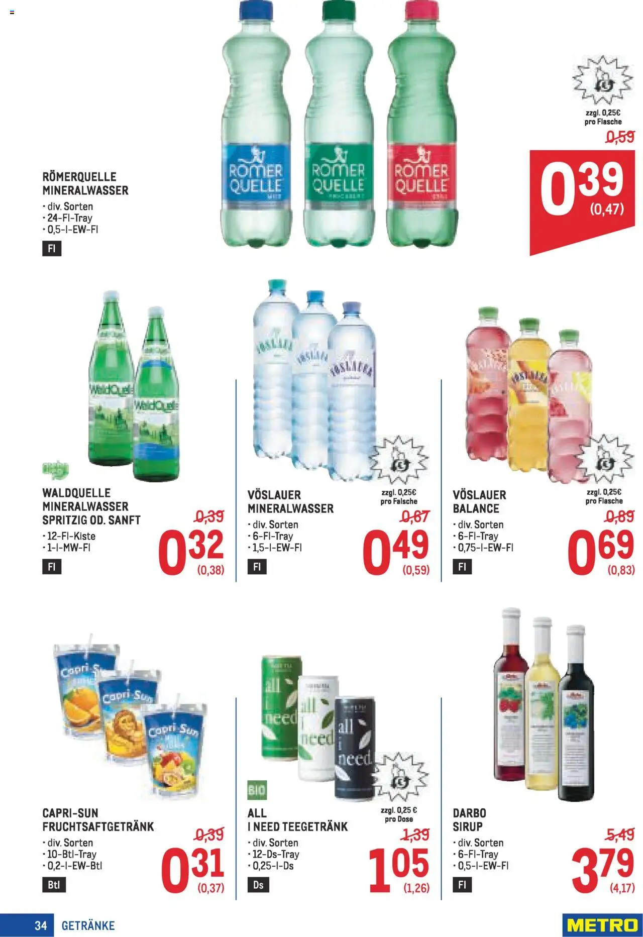 Metro Angebote Profi gültig ab 21.08.2025 | Seite: 34