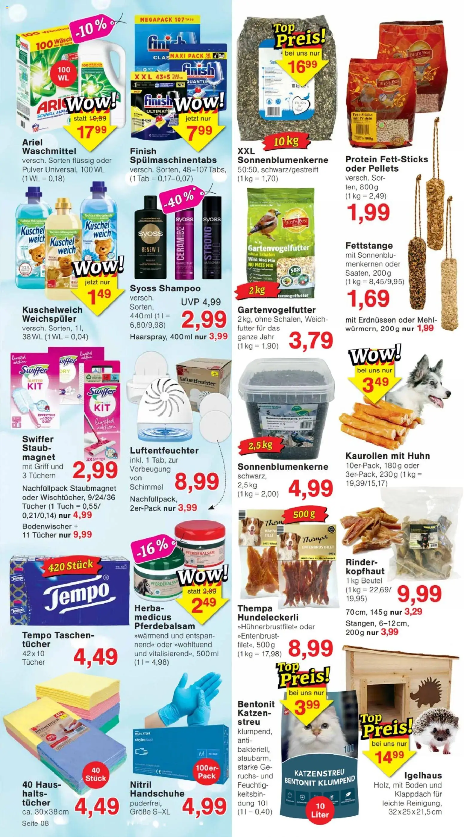 Jawoll Prospekt – gültig ab 15.12.2025 | Seite: 12 | Produkte: Ariel, Finish, Shampoo, Spülmaschinentabs