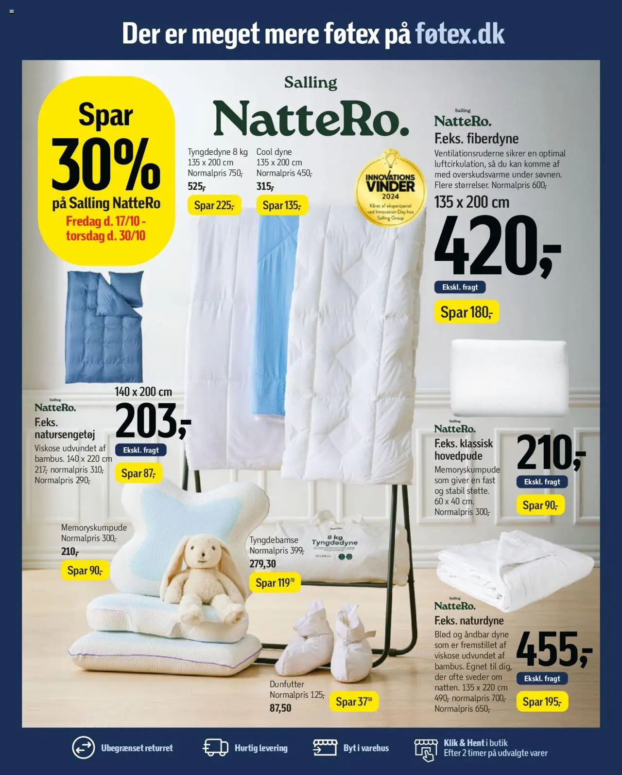 Føtex tilbudsavis – gyldig fra 17.10.2025 | Side: 47 | Produkter: Søm