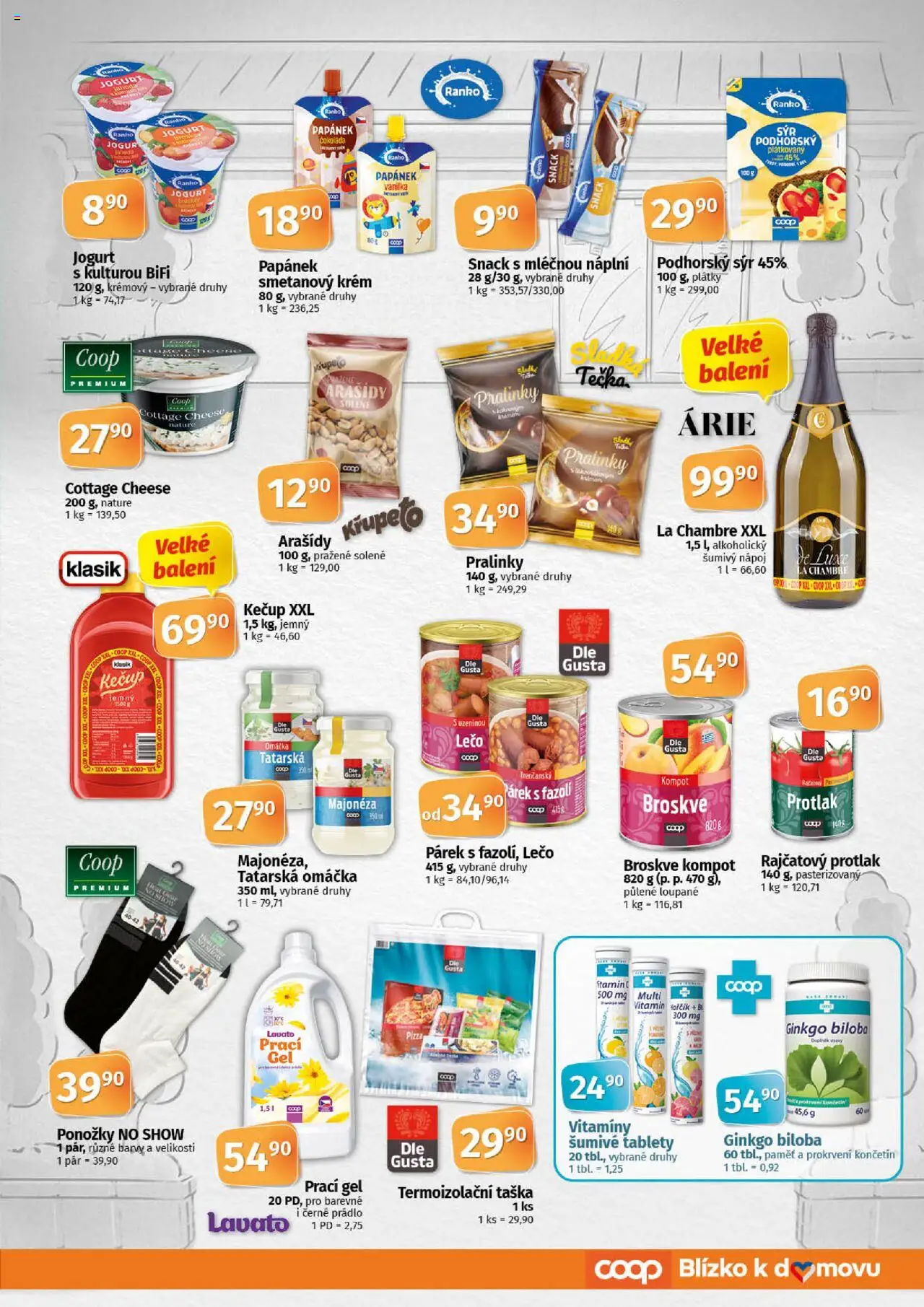 Coop leták - Tuty od 21.05.2025 | Strana: 9 | Produkty: Kompot, Jogurt, Tatarská omáčka, Barvy