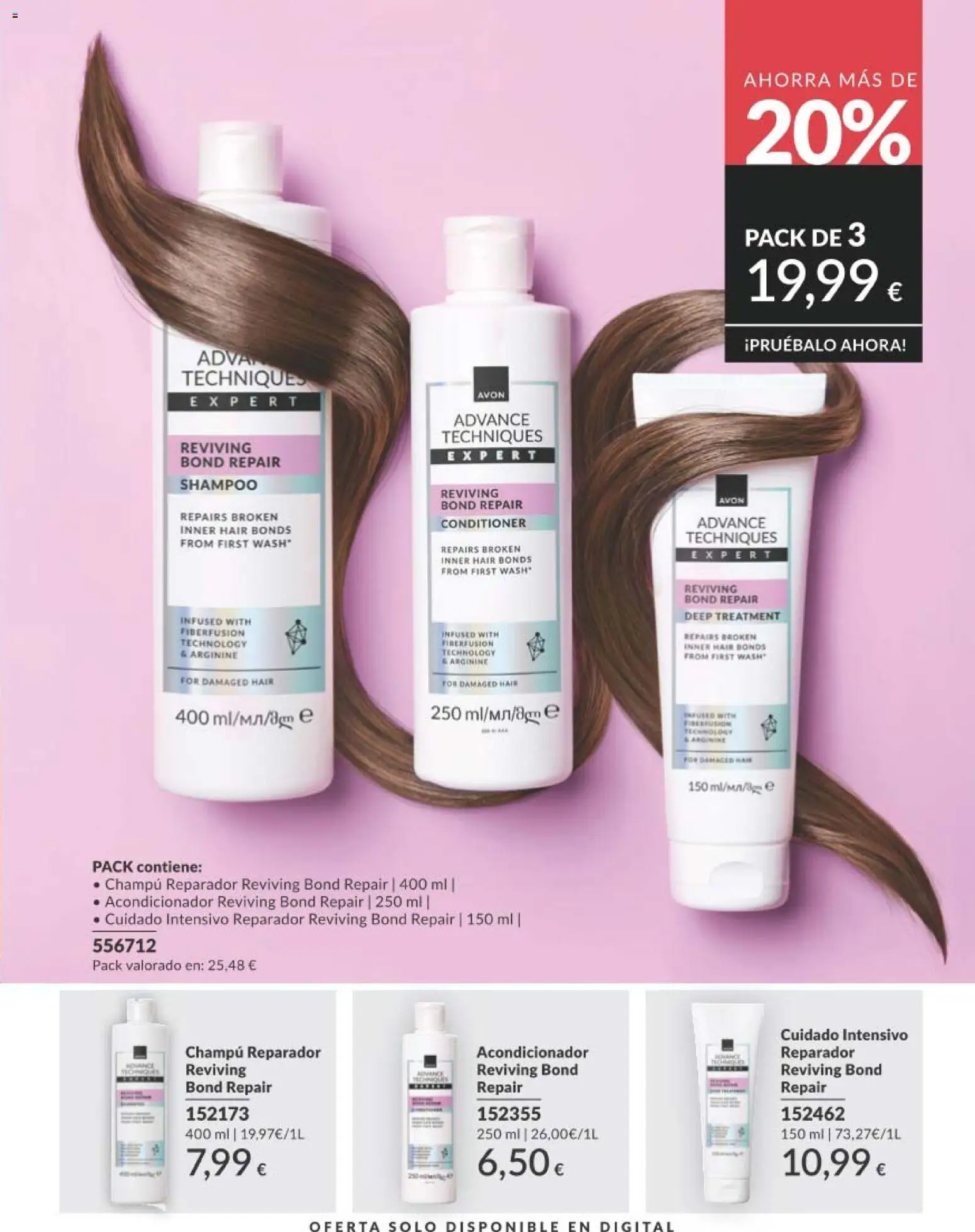 Catálogo AVON campaña 5 │ válido desde el 01.05.2026 | Página: 201 | Productos: Champú, Acondicionador