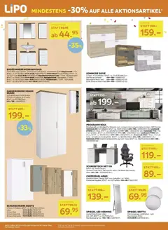 Lipo aktionen ab 10.03.2026 gültig | Seite: 8 | Produkte: Kommode, Spiegel, Unterschrank, Lowboard