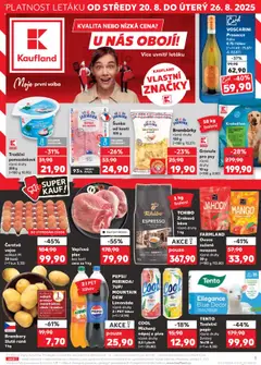 Náhled letáku Kaufland leták - Kolín od 20.08.2025