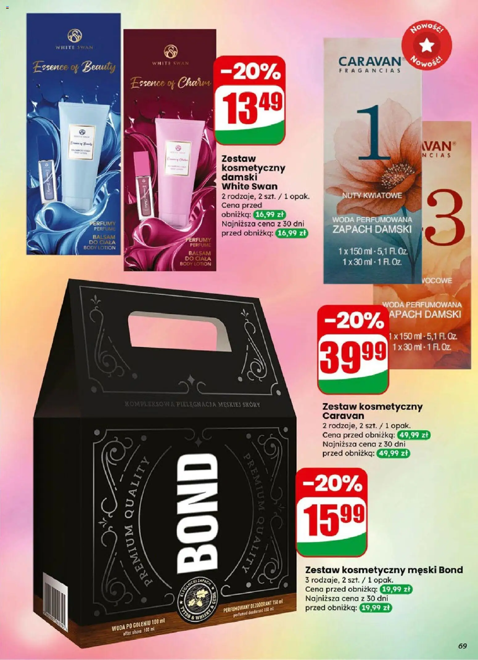 Dino Gazetka od 14.01.2026 | Strona: 69 | Produkty: Zapach, Body, Lotion, Woda