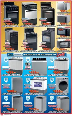Lewis Stores specials catalogue – valid from 08.12.2025 | Page: 12 | Products: Oven, Stove, Plate, Microwave