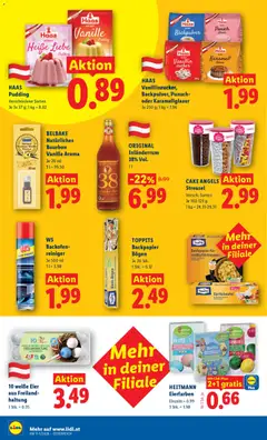 Lidl Flugblatt ab 05.03.2026 gültig | Seite: 45 | Produkte: Zucker, Eier, Bourbon