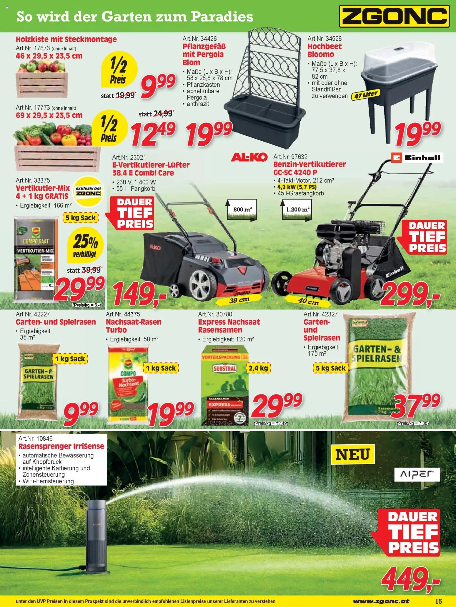 Die besten Angebote | Zgonc Flugblatt April I 2026 ab 01.04.2026 | - Jetzt stöbern! | Austria