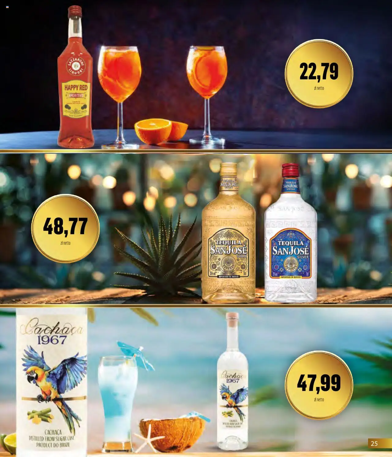 Eurocash Gazetka - Horeca od 01.08.2025 | Strona: 25 | Produkty: Tequila