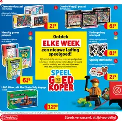 Clementoni puzzel, 104 stukjes. Alleen verkrijgbaar in de winkel. - Voorbeeld van een folder van Kruidvat, geldig van 02.12.2025 | Pagina: 88