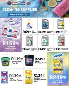 Take n Pay specials catalogue – valid from 10.11.2025 | Page: 32 | Products: Handwash, Disinfectant, Conditioner, Fabric softener
