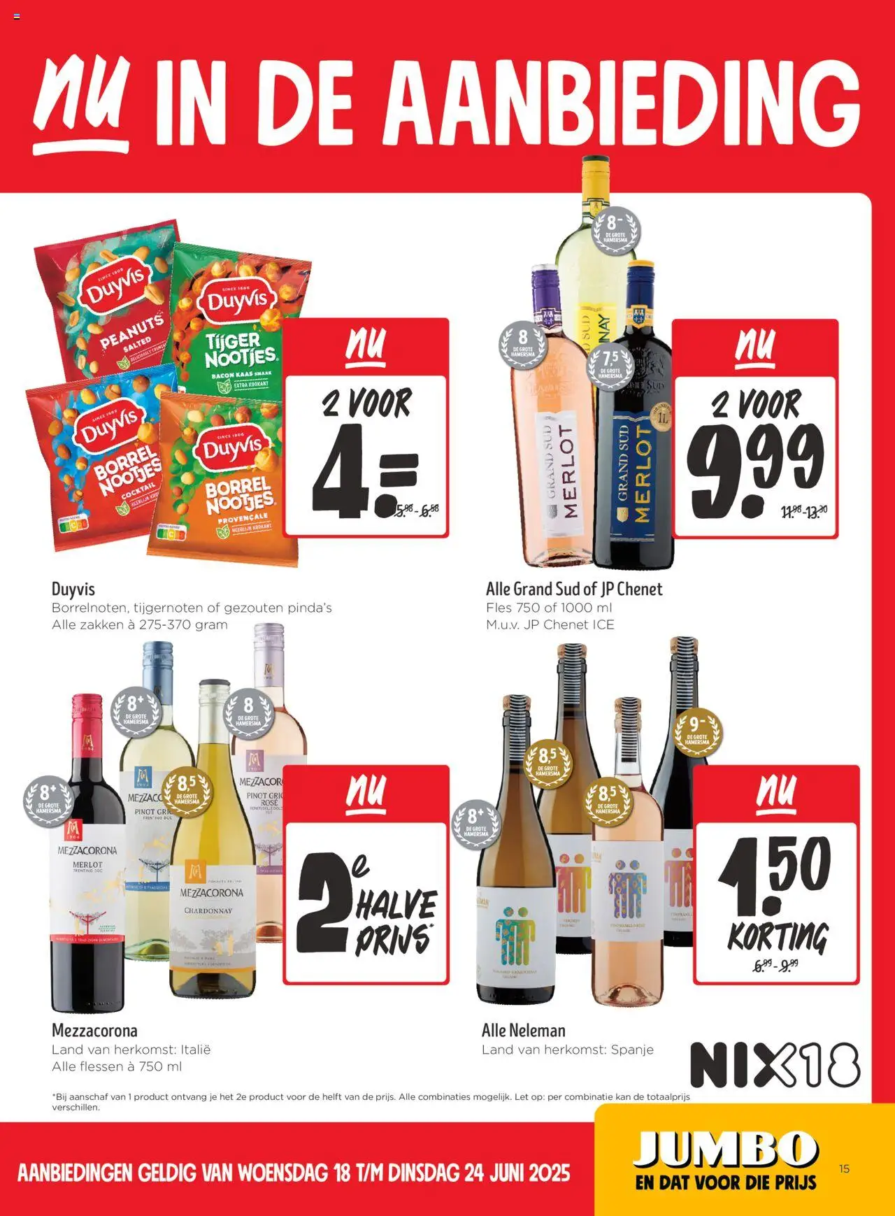  | Pagina: 15 | Producten: Kaas, Kan, Fles, Bacon